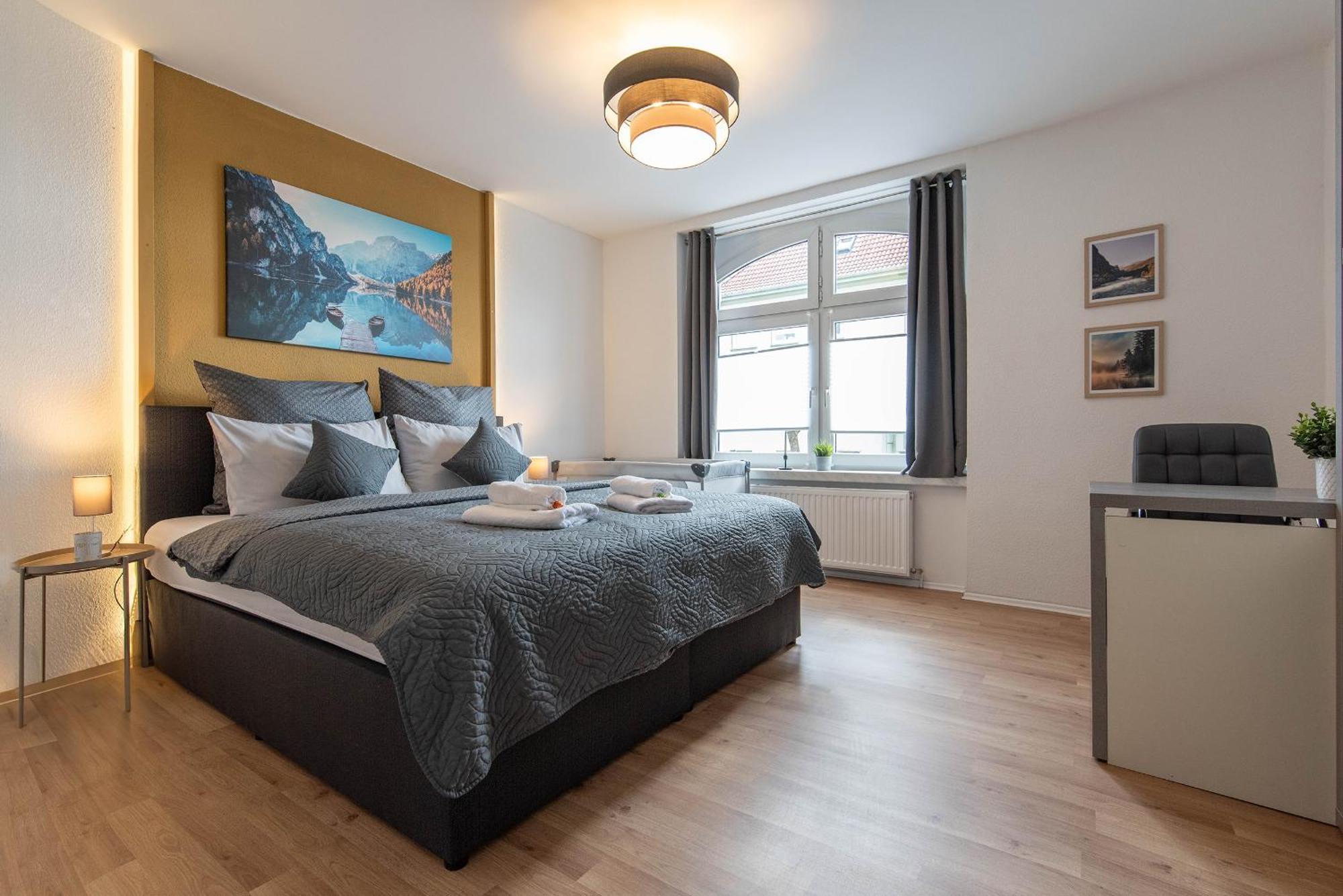 Apartment - Modern - Familienfreundlich - Kueche Gotha Bagian luar foto