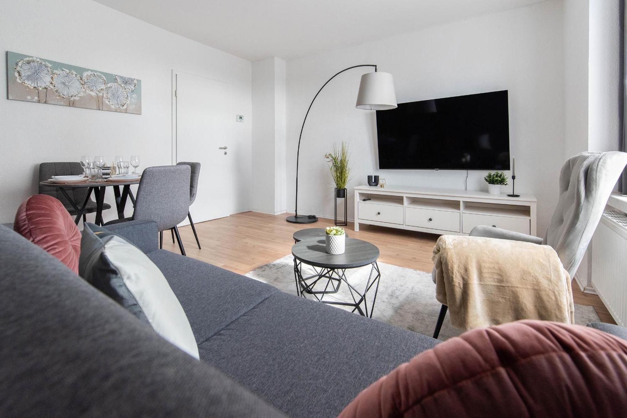 Apartment - Modern - Familienfreundlich - Kueche Gotha Bagian luar foto